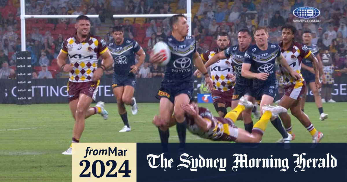 Video NRL Highlights Broncos v Cowboys Round 4